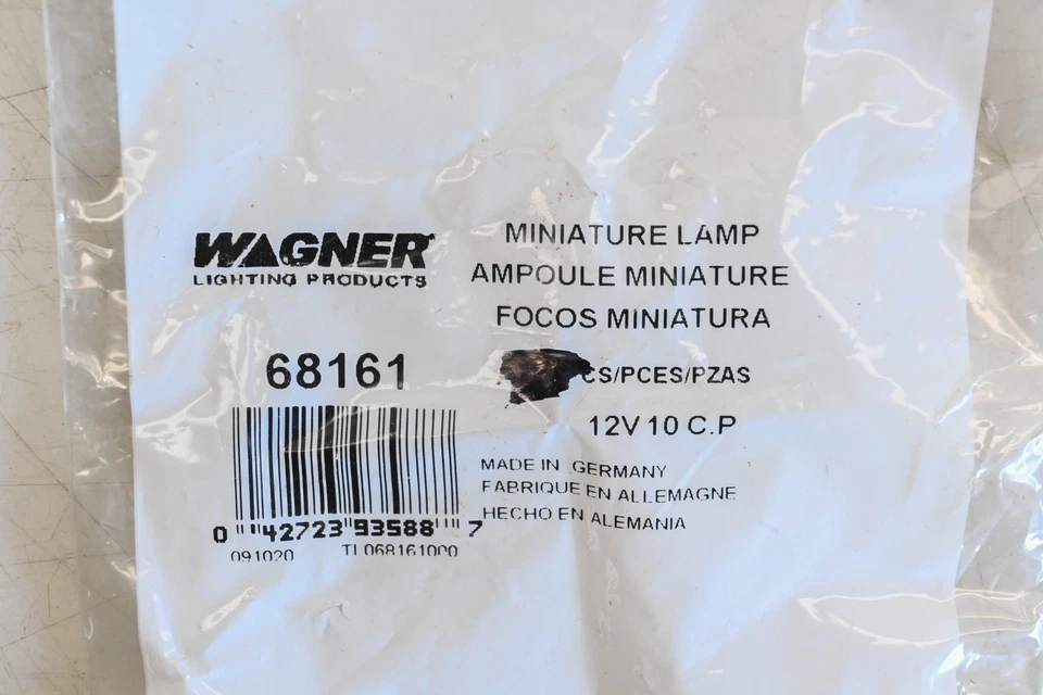 Bombilla miniatura Wagner 68161 NOS Foto 3 de 3
