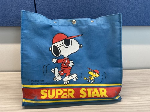 Vintage 1960’s Snoopy & Belle Figurines w/ Accessories & Canvas Tote - Picture 20 of 24