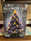 Mr. Halloween Haunted Tree Cereamic Black 14” Pumpkin LED Light