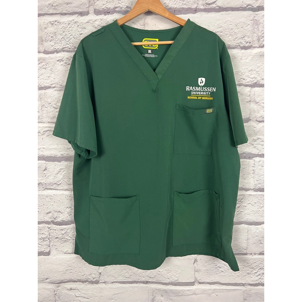 Lote (2) Conjunto Exfoliante Medline Ave Para Hombres Rasmussen Enfermería Prendas para el torso Pantalones XL L Pierna Recta Foto 2 de 4