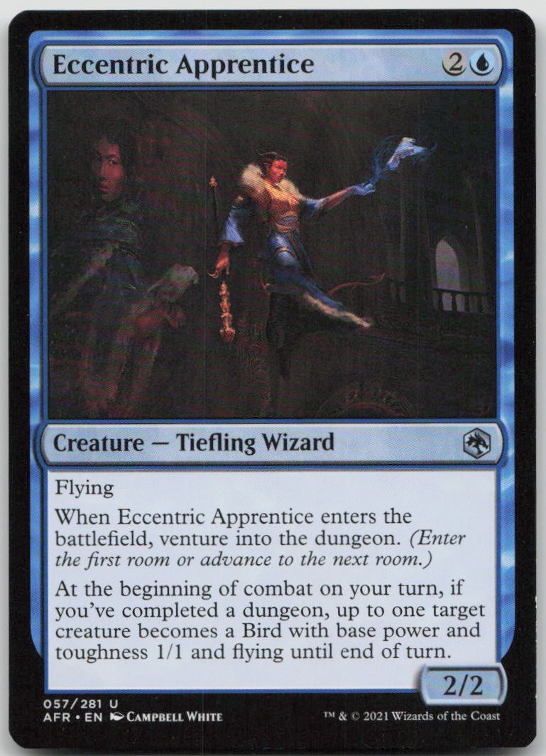 Eccentric Apprentice #57 Adventures in the Forgotten Realms MTG Warped