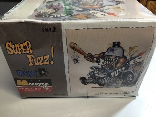 2000 Monogram Fred Flypogger As Super Fuzz By Mouse Model Kit Stan Miller **NISB - 第 3/5 張圖片