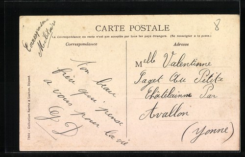 CPA Luchon, Hotel de la Poste - Picture 2 of 2