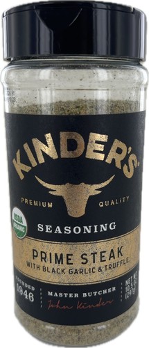 Kinder's Prime Steak with Black Garlic & Truffle Seasoning (10.5 Ounce) - Picture 1 of 5