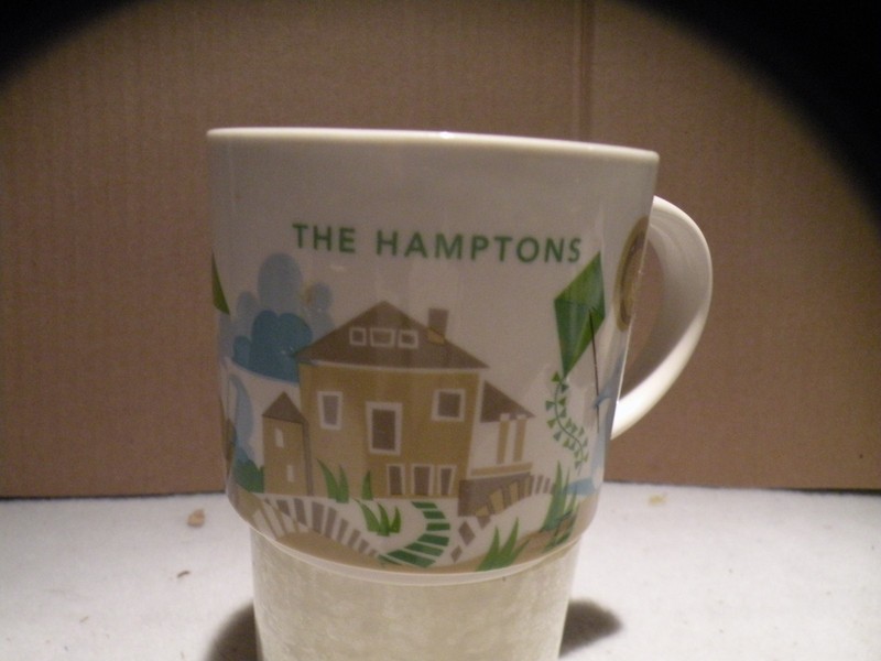 STARBUCKS YOU ARE THERE COLLECTION '' THE HAMPTONS '' 14OZ  NEW