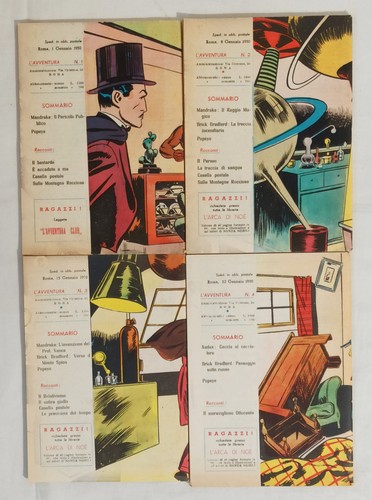 DAS ABENTEUER 2. Serie 1/10 komplette Serie Ed. Capriotti 1950 !!! - Bild 5 von 9