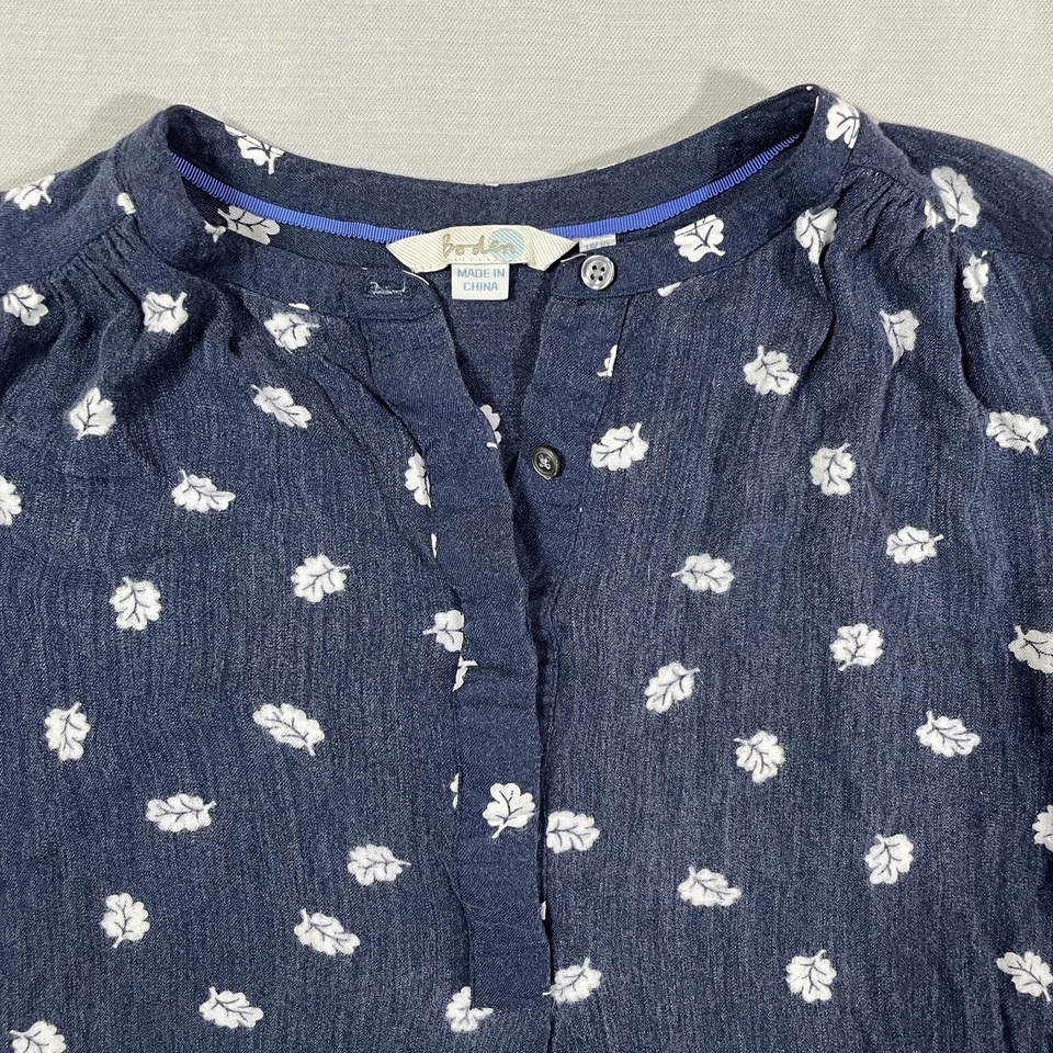 Blusa de mujer BODEN con estampado floral talla 6 manga larga  Foto 2 de 4