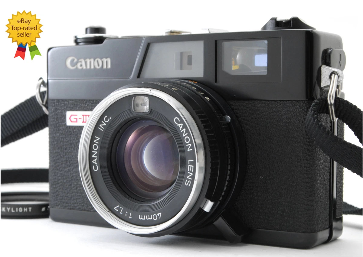 キヤノン Canon Canonet QL17 G-lll QL Black SALE] กล้องฟิล์ม Canon Canonet QL17 Giii [ค.ศ 1969] – สยามกล้องฟิล์ม フィルムカメラ