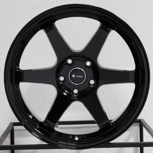 17x9 Black Wheels Vors TR37 5x108 30 (Set of 4) 73.1 - Picture 3 of 7