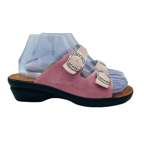 Flexus Spring Step Schuhe Damen Größe 6,5 / EU 37 Rosa Leder Anatomic Sandalen
