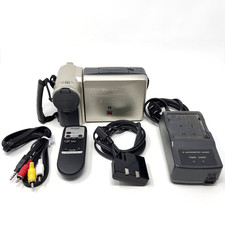 Vintage Sharp VL-E630 8mm Analog Video Camcorder Bundle TESTED