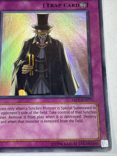 Yugioh! MP Tuner's Scheme - ABPF-EN077 - Super Rare - Unlimited Edition LP - Picture 6 of 11