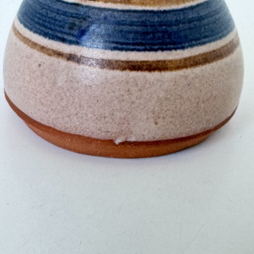 Pentola per miele con coperchio e dipper - ceramica fatta a mano - firmata - Foto 6 di 8