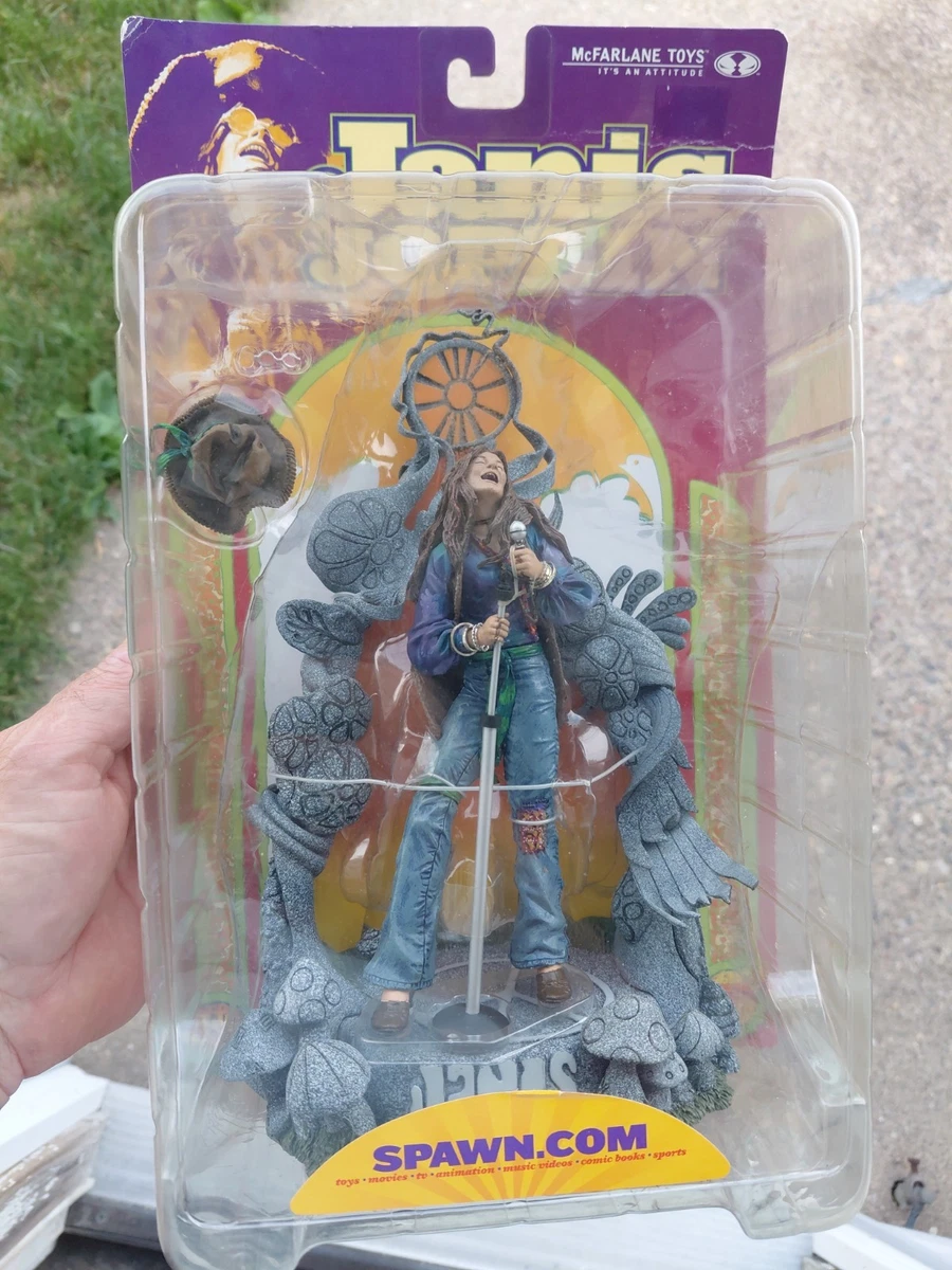 McFarlane Toys Janis Joplin Music 2000 Year Manufactured Action