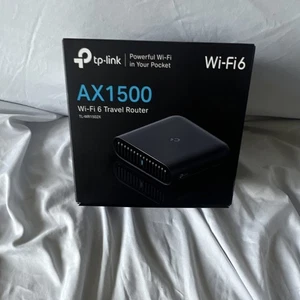 TP-Link AX1500 Wi‑Fi 6 Travel Router Dual-Band VPN 2 LAN TL-WR1502X