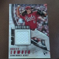 2025 Topps Series 2 - RHETT LOWDER - 🔥Major League Material Game Relic- Reds