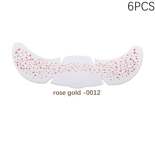 6pcs Tattoo Stickers Glitter Freckle Patches Waterproof Temporary Face Make Up - Picture 18 of 33