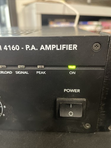 OEM Mackie AM 4160 - P.A. Professional Power Audio Amplifier / Mixer VGC - Picture 2 of 16