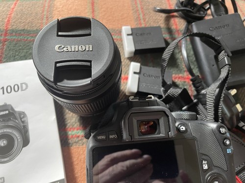 Canon EOS 100D 18,0 megapixel fotocamera reflex digitale - (kit con obiettivo EF-S 18-55 mm) e borsa - Foto 10 di 11