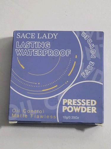 SACE LADY Oil Control Face Pressed Powder #1 Classic Ivory Matte Smooth US - Picture 2 of 6