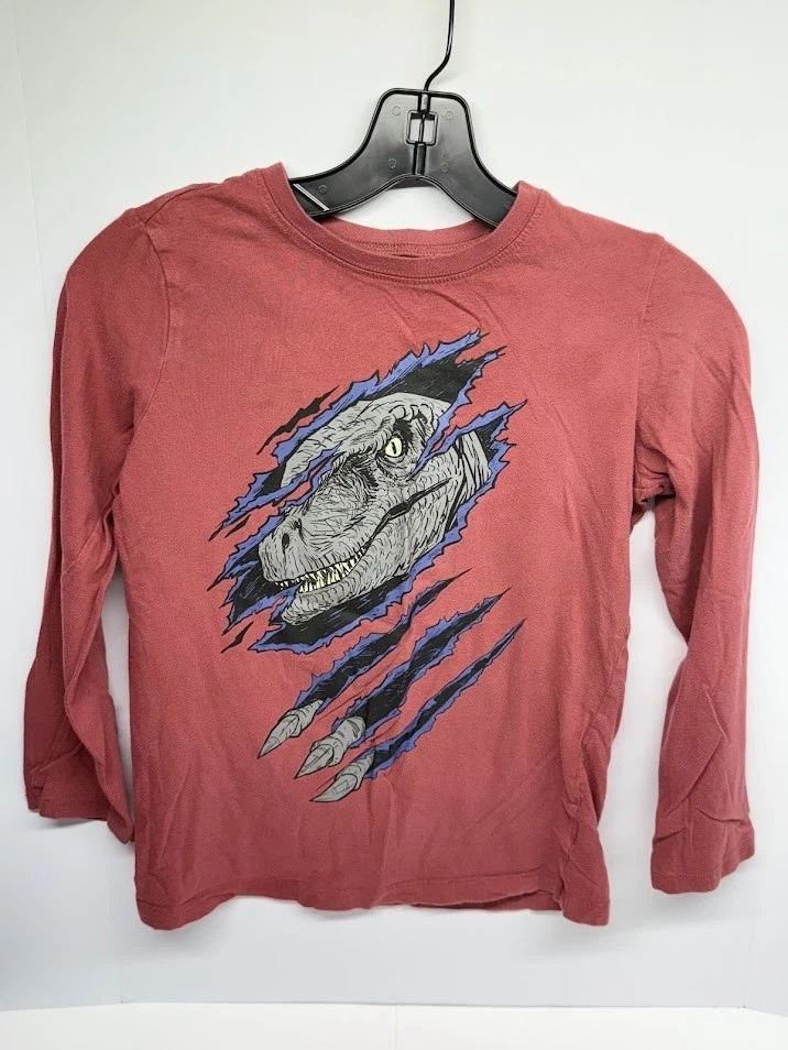 Carters/Osh Kosh Lote de 4 (2) T's Manga Larga, Cremallera Pp Sudadera con Capucha, Joggers Talla 12 Foto 2 de 4