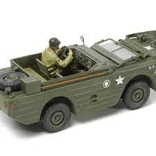TAMIYA - FORD GPA AMPHIBIAN 1/4TON 4X4 TRUCK - SCALA 1:35 - COD. 35336 - Immagine 3 di 4