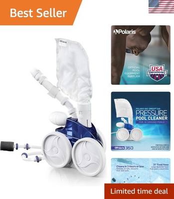 #ad Experience Hassle Free Cleaning with Polaris Vac Sweep 360 Pressure Pool Cleaner $774.49
