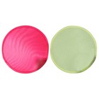 2 Pcs Foldable Round Fan Portable Fan Easy to Use and Take  No Space - Red5092