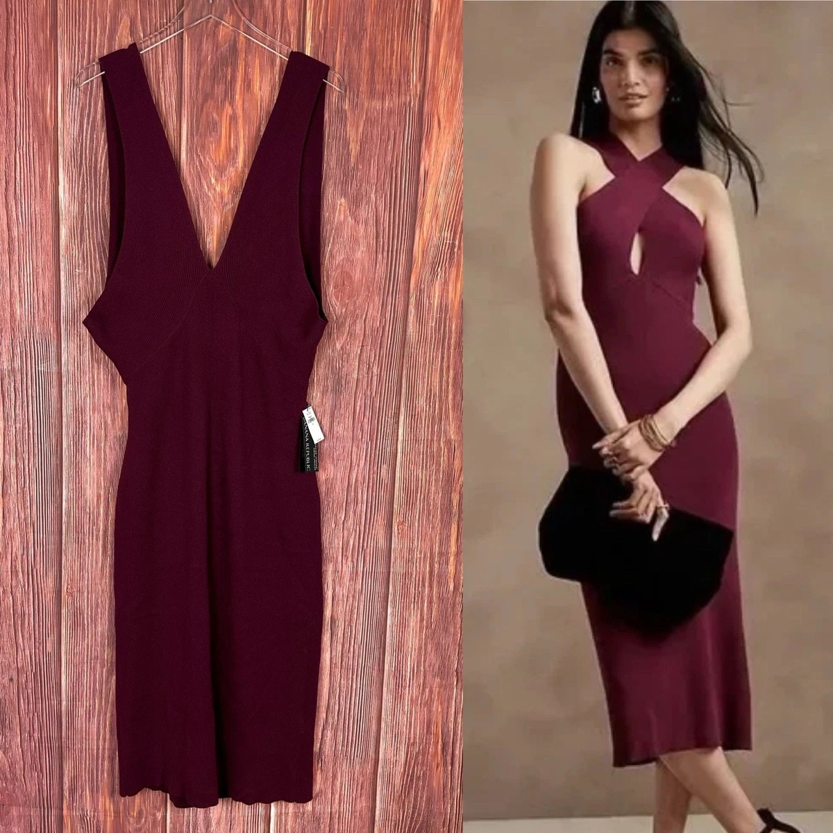 volta halter sweater dress EDDIE KNIT HALTER DRESS | Women's Handmade Slim Dress In Custom Medallion  Crochet main image 1