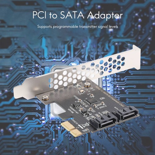 Pcie Pci Express zu Sata3.0 2-Anschluss Sata Iii 6G Erweiterungskontrolleur2241 - Afbeelding 5 van 8
