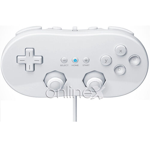 Mando CLASSIC CONTROLLER BLANCO para WII Entrega 48/72H. a1046 - Imagen 1 de 1