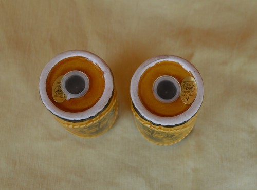 VTG Spin Original Travel Souvenir Ceramic Salt & Pepper Shakers Myrtle Beach, SC - Picture 7 of 9