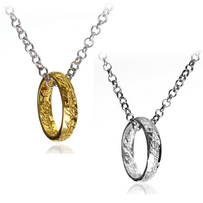 Collar con el Anillo de Sauron de la saga del Señor de los Anillos, desde España