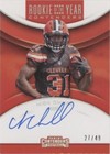 2018 Panini Contenders Nick Chubb #RYA-NC