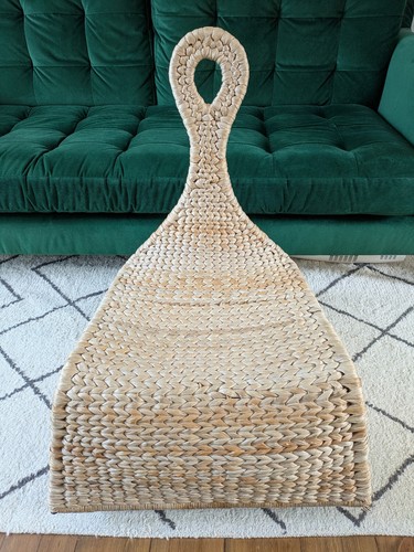 IKEA PS Gullholmen Rocking Chair – Banana Fibre Woven (rattan like) - Picture 2 of 5