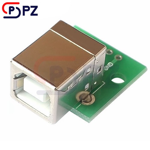 2 PCs USB Type B Female To DIP 2.54MM PCB Board Adapter Converter For Arduino - Picture 2 of 4