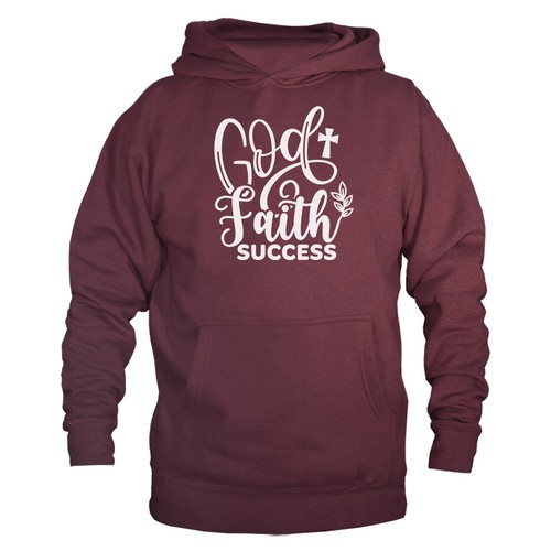 Gott Glaube Erfolg Christlich Religiös Gott Bibel Kirche Jesus Christus Hoodie - Bild 3 von 10