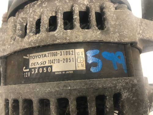 2011-2013 LEXUS IS250 GENERATOR ALTERNATOR OEM LOT599 - Picture 6 of 8