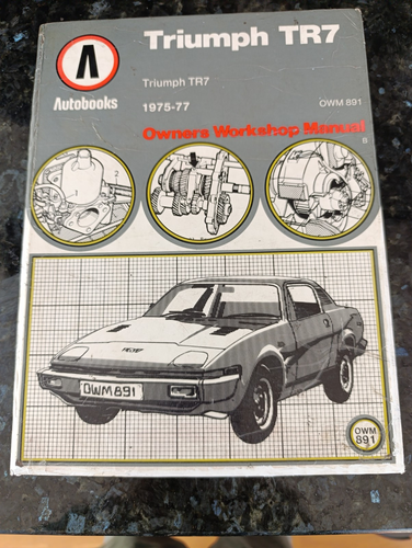 Autobooks (891) - Triumph TR7 1975 - 77 Owners Workshop Manual - Picture 2 of 6
