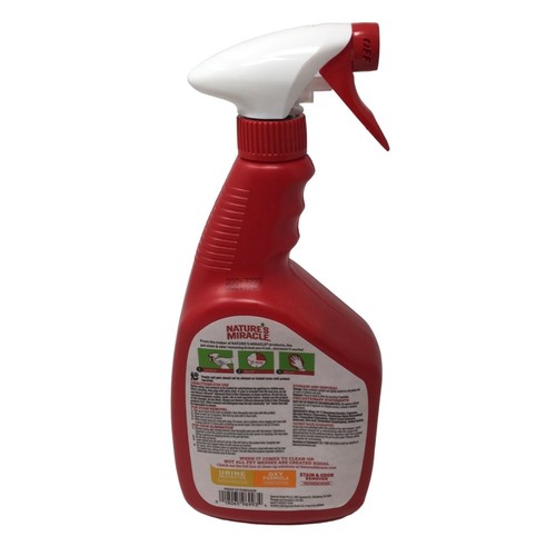 Nature's Miracle Advanced Stain and Odor Eliminator Spray 32 fl oz - Picture 2 of 4
