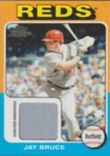 2011 Topps Lineage 1975 Mini Relic #75R-JB Jay Bruce - Cincinnati Reds