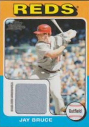 2011 Topps Lineage 1975 Mini Relic #75R-JB Jay Bruce - Cincinnati Reds - Picture 1 of 1