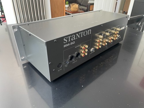 Stanton RM-50 4-Channel Mixer untested rack mount part rotary - Picture 7 of 7
