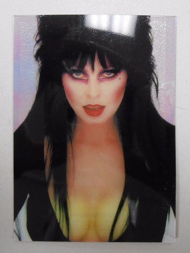 1997 Elvira Mistress of Omnichrome CLEARCHROME CHASE INSERT CARD #5! MINT! 1997 Elvira Mistress of Omnichrome CLEARCHROME CHASE INSERT CARD #5! MINT!