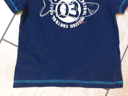 IMPIDIMPI T - Shirt Gr. 74 / 80 blau Glow in the dark leuchtend -NUR 1xGETRAGEN! - Bild 5 von 6