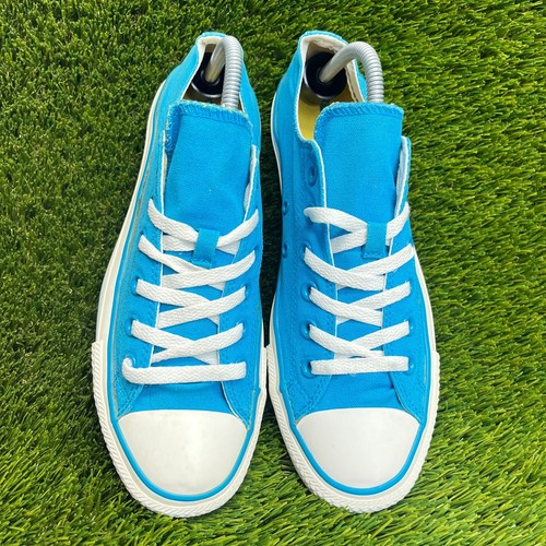 Converse Chuck Taylor All Star Low Womens Size 10 Blue Athletic Shoes Sneakers - Picture 6 of 11