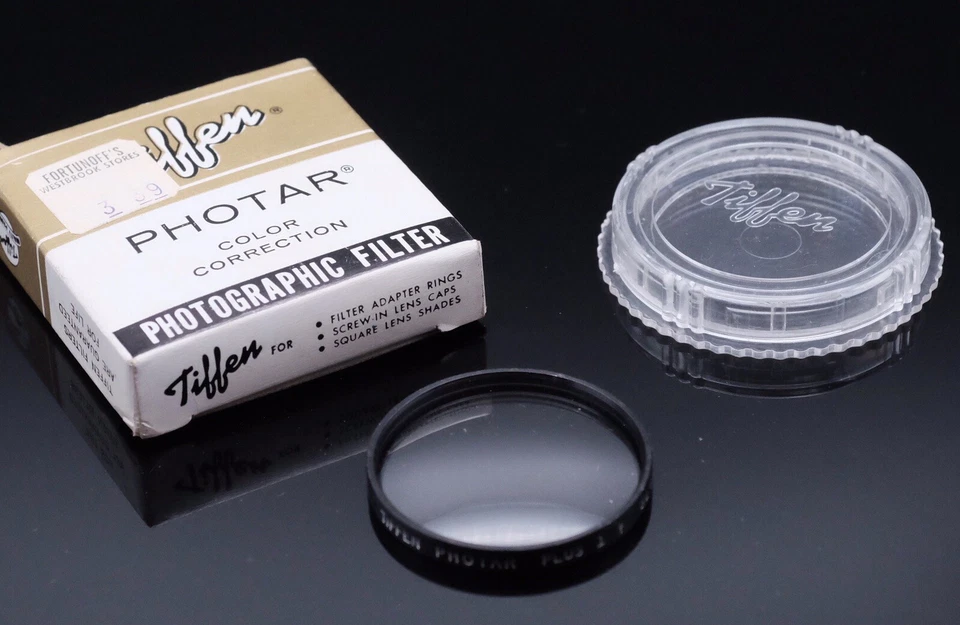 Tiffen Photar Plus 1 +1 Macro Series 6 (VI) Lens Filter Made in USA Close-up - Image 2 of 4