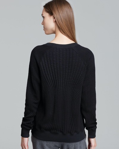Theory Incline Broadway Sweatshirt. Small Black. Made in the USA - Picture 2 of 4