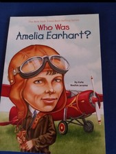 Who Was Amelia Earhart? Pre-owned Book