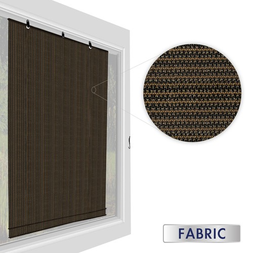 Roller Shade Roll up Shade UV Blind for Deck Porch Pergola Balcony Outdoor - Picture 10 of 27